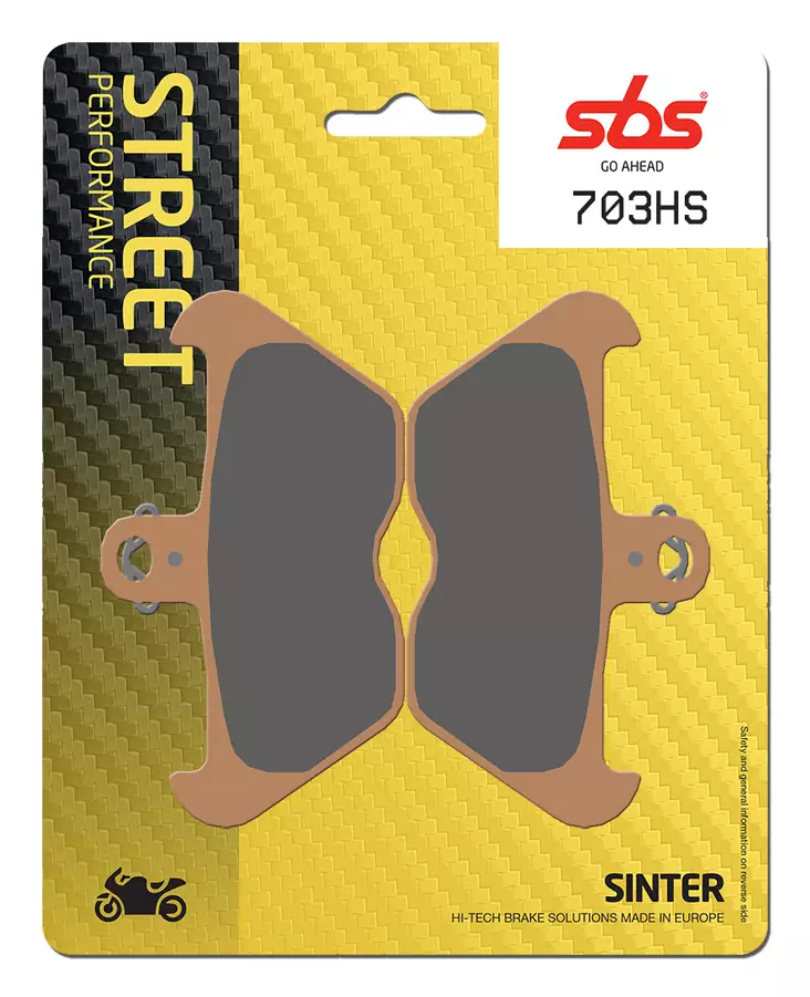 Sbs Jarrupalat Sintered - Duell MP varaosat ja tarvikkeet - 123709 - 1