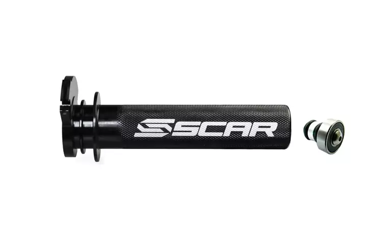 Scar Aluminum Throttle Tube + Bearing - Ktm/Husqvarna Black color - Duell MP varaosat ja tarvikkeet - 74999 - 1