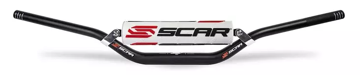 Scar Handlebar S² Ø22,2 (7/8”) - MX Style - Black color - Duell MP varaosat ja tarvikkeet - 75509 - 1