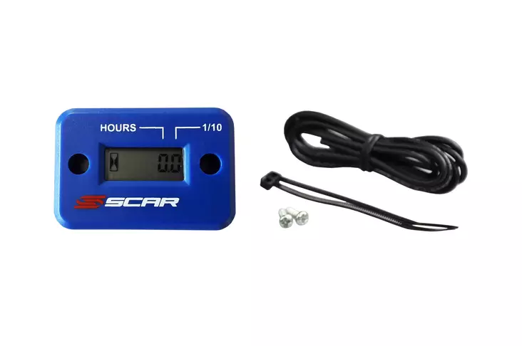 Scar Hour meter Blue color - Duell MP varaosat ja tarvikkeet - 76019 - 1