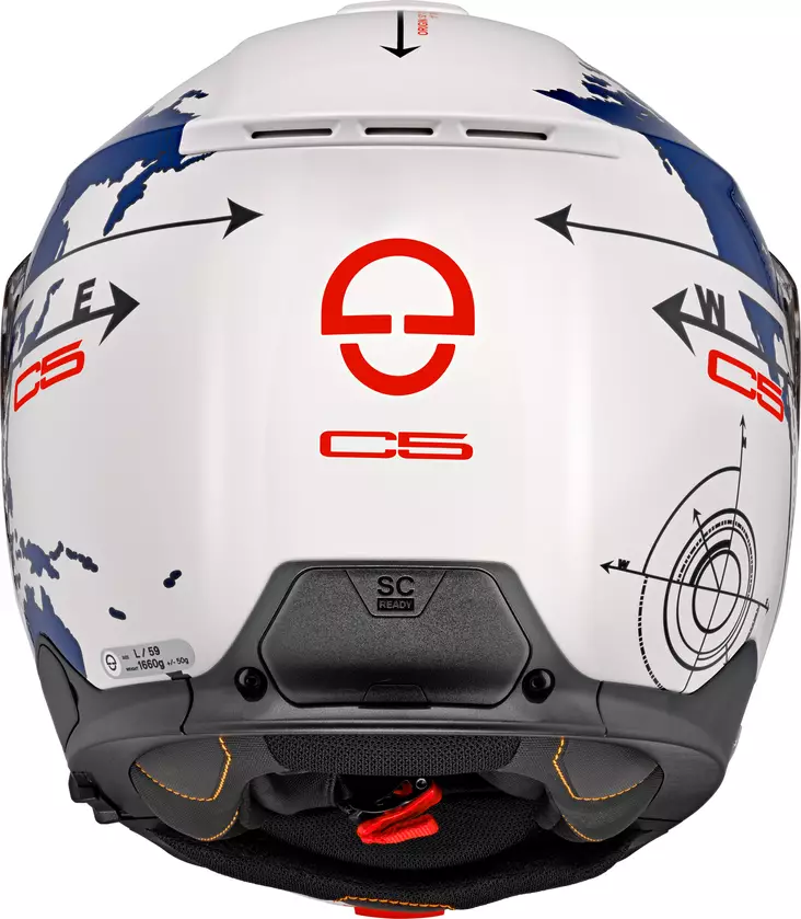 Schuberth Kypärä C5 Globe sininen, 65 3XL - Duell ajovarusteet - 65979 - 1