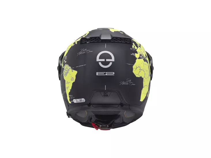 Schuberth Kypärä E2 Atlas matta keltainen/harmaa, 63 2XL - Duell ajovarusteet - 65549 - 1