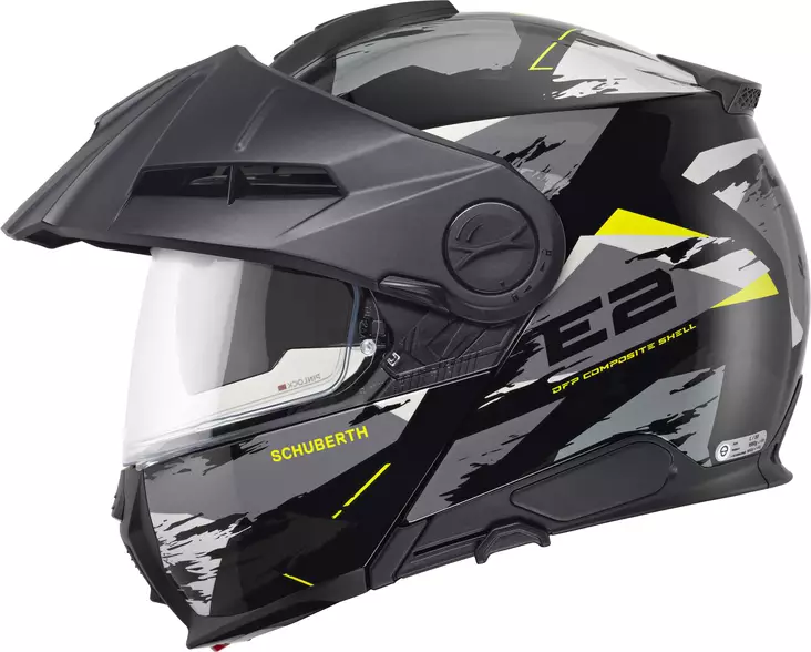 Schuberth Kypärä E2 Trail Keltainen, 65 XXXL - Duell ajovarusteet - 65399 - 1