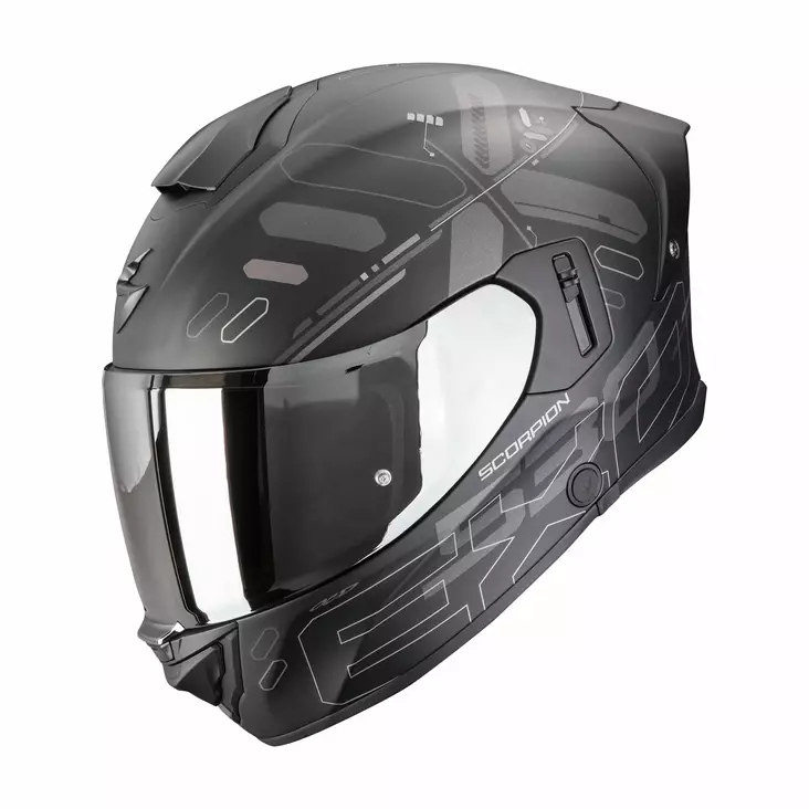 SCORPION Helmet EXO-530 AIR FOND Matt Black-Silver, M - Duell ajovarusteet - 49519 - 1