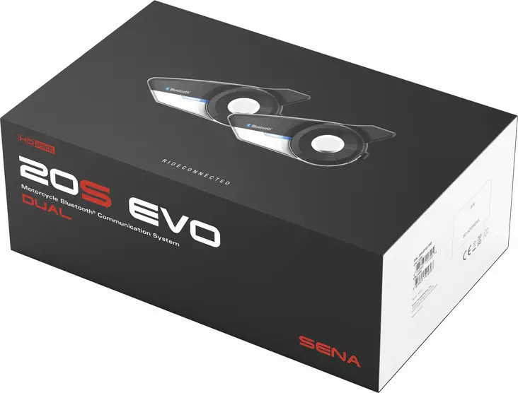Sena 20S EVO BT with HD Speakers Duopack - Duell MP varaosat ja tarvikkeet - 116479 - 1