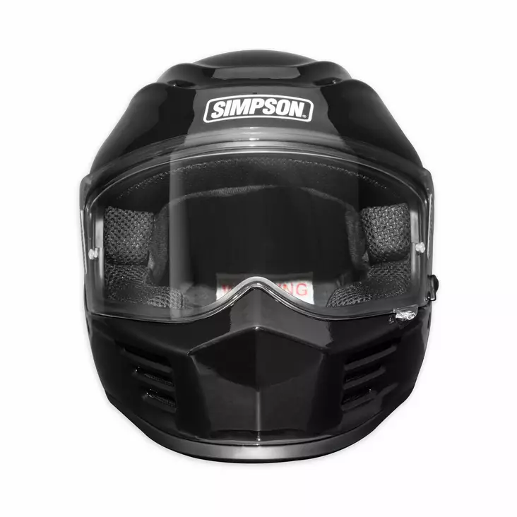 SIMPSON Kypärä Speed 06 solid musta, XXL - Duell ajovarusteet - 54479 - 1