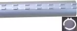 Sno-X Astinlaudan suojaputki 960mm (pari) - Duell MK varaosat ja tarvikkeet - 20389 - 1