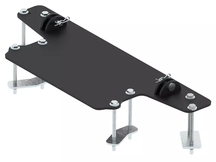 Keskiasennussarja Polaris Ranger SP 570 / 570 Nordic Pro - Polaris asennussarjat - 499 - 1