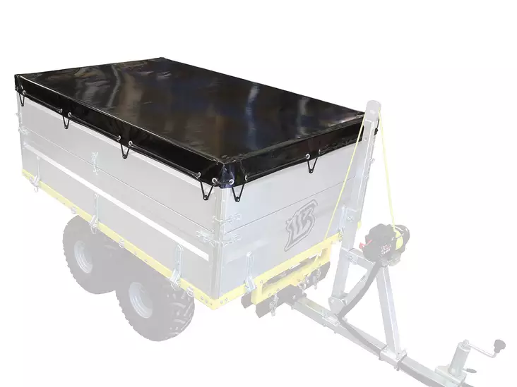 Iron Baltic PVC suojakate 1200-peräkärryihin - Mönkijän peräkärryjen varusteet - 369 - 1