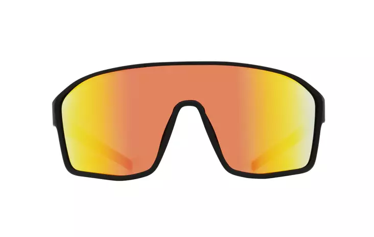 Spect Red Bull Daft Sunglasses Soft Black/Red w Brown Red Mirror lens - Duell ajovarusteet - 45729 - 1