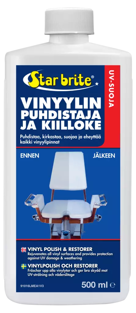 Star brite Vinyylin pud/suoja-aine 500ml - Duell venetarvikkeet - 133059 - 1