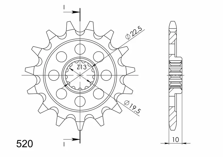 Supersprox / JT Eturatas 432.12 - Duell MP varaosat ja tarvikkeet - 119189 - 1