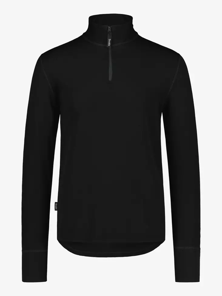 SVALA Paita Merino Extreme Zip-Neck musta, XL - Duell ajovarusteet - 59079 - 1
