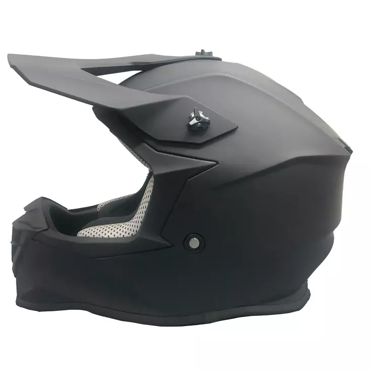 Timeless MX Terrain XL kypärä, mattamusta - Duell ajovarusteet - 50869 - 1