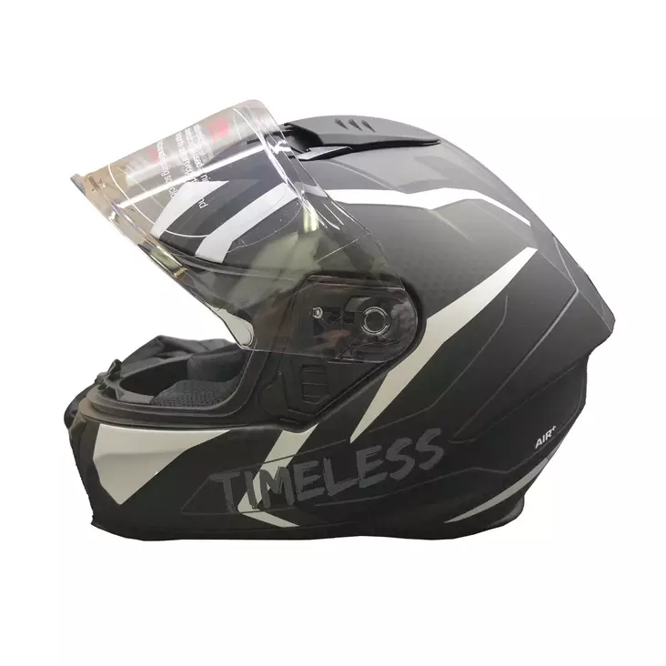 Timeless Sport Lite XL kypärä, mattamusta/harmaa - Duell ajovarusteet - 50829 - 1