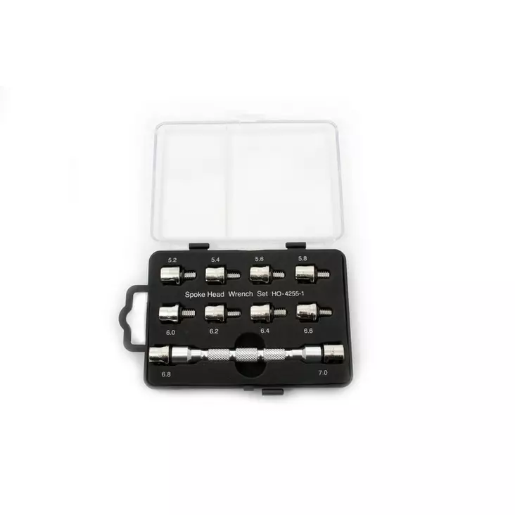TMV Spoke Wrench Kit With 10 Heads (5.2 => 7mm) - Duell MP varaosat ja tarvikkeet - 87969 - 1