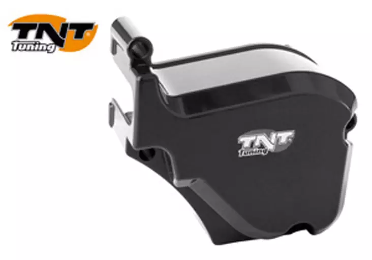 TNT Öljypumpun suoja Musta Derbi Senda 06- / Aprilia RXSX 06- / Gilera SMT 06 - Duell mopojen varaosat ja tarvikkeet - 114369 - 1