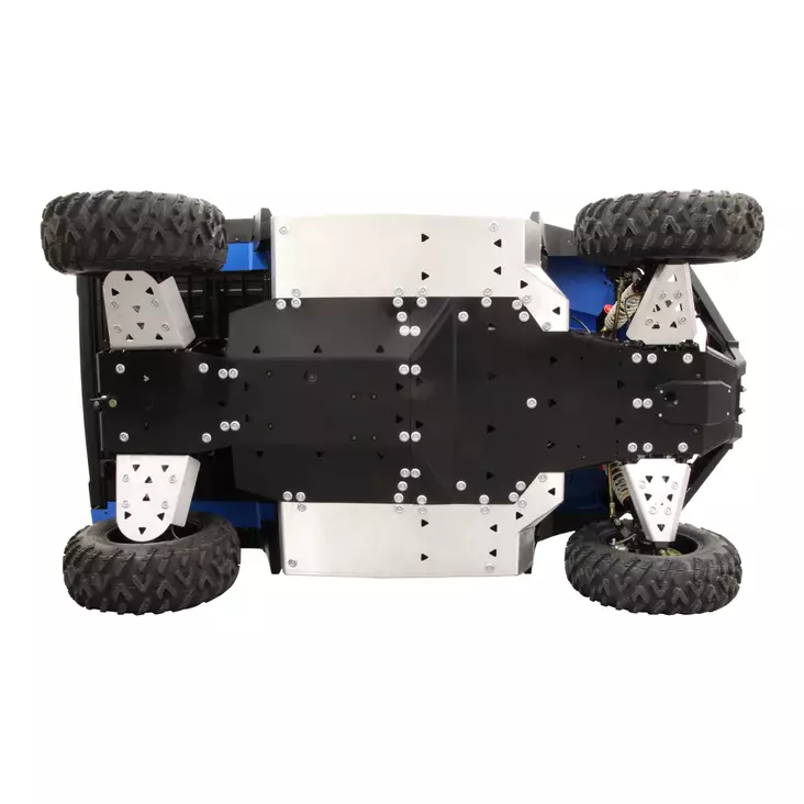 Trapper ja HiSun 550 UTV Alumiini+muovi pohjapanssarisarja - Hisun Pohjapanssarit - 929 - 1