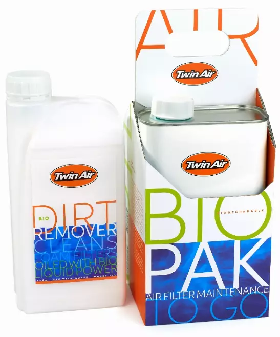 Twin Air BioPak (Inlc. Liquid Bio Power - Air Filter Oil (1+1 liter) (12) (IMO) - Duell MP varaosat ja tarvikkeet - 125789 - 1