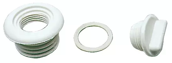 Tyhjennystulppa nailon 20mm - Duell venetarvikkeet - 6889 - 1