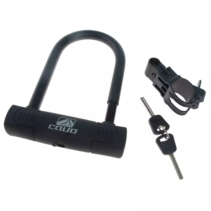 U-Lukko CAVO Mini 148x200 mm musta - Duell polkupyörien varaosat ja tarvikkeet - 73339 - 1