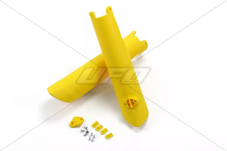 UFO Etuhaarukan suojat HVA TC/FC 125-450 15-22 TE/FE 125-501 16- Keltainen 103 - Duell MP varaosat ja tarvikkeet - 48169 - 1