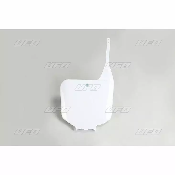 UFO Etunumerokilpi CR125/250 95-99+CR500 00- Valkoinen 041 - Duell MP varaosat ja tarvikkeet - 48689 - 1