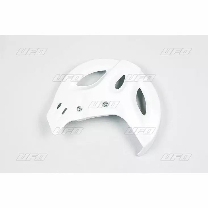 UFO Jarrulevysuoja etu RM125/250 92-95 Valkoinen 041 - Duell MP varaosat ja tarvikkeet - 48389 - 1