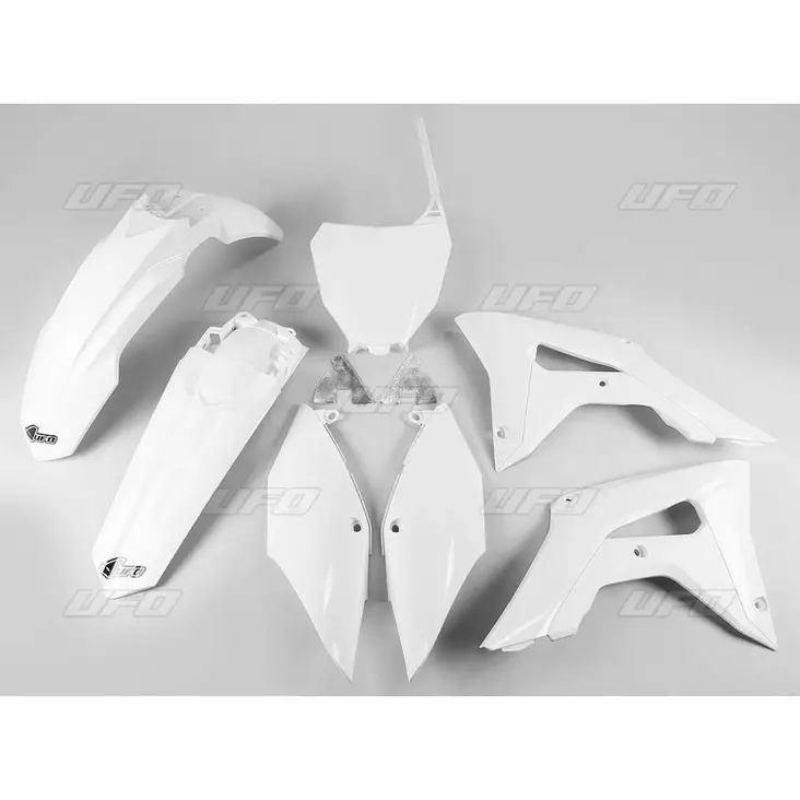 UFO Muovisarja 5-osainen Valkoinen 041 CRF250R 18-21 / CRF450 2017-20 - Duell MP varaosat ja tarvikkeet - 47269 - 1