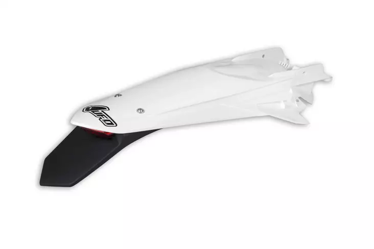 UFO Rear Fender Enduro LED EXC/EXC-F 150-500 2020- Valkoinen 047 - Duell MP varaosat ja tarvikkeet - 48569 - 1