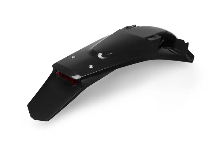 UFO Rear Fender Enduro LED HVA TE/FE 150-501 2017-19 Musta 001 - Duell MP varaosat ja tarvikkeet - 48359 - 1
