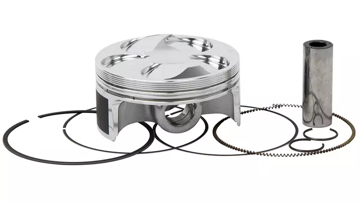 Vertex Piston kit YA YZ250F Compr 13.9:1 - 2 RINGS 2008-13 76.97mm - Duell MP varaosat ja tarvikkeet - 78399 - 1