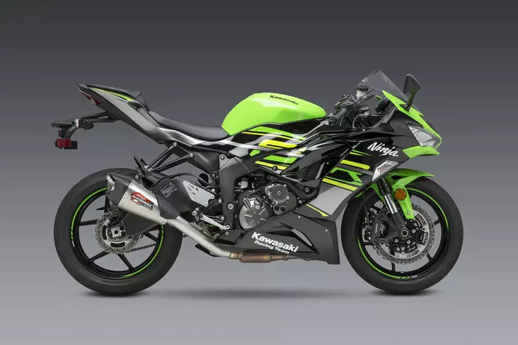 Yoshimura 3/4 System Exhaust Kawasaki Zx-6R 19-24 AT2 3Qtr Ss-Cf - Duell MP varaosat ja tarvikkeet - 113929 - 1