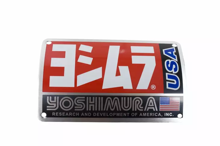 Yoshimura MUFFLER NAME BADGE YZFR1, DUCATI - Duell MP varaosat ja tarvikkeet - 112669 - 1