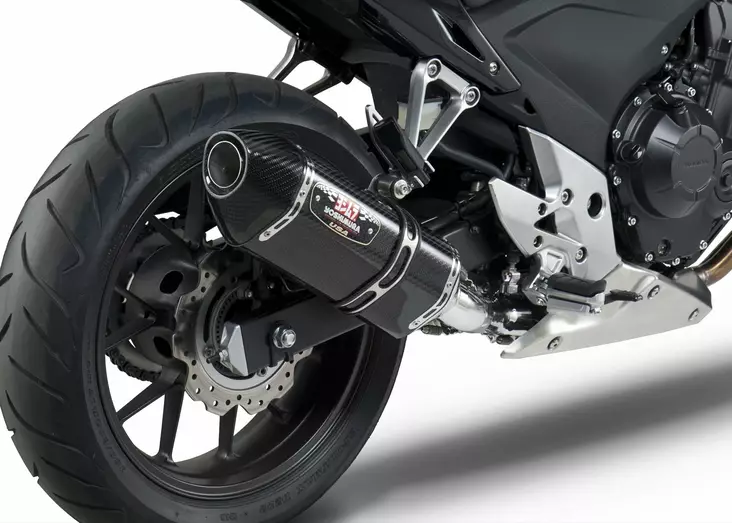 Yoshimura Slip-On Honda Cb500F/R500R 2013-15 Street R-77 So Ss-Cf-Cf - Duell MP varaosat ja tarvikkeet - 113349 - 1