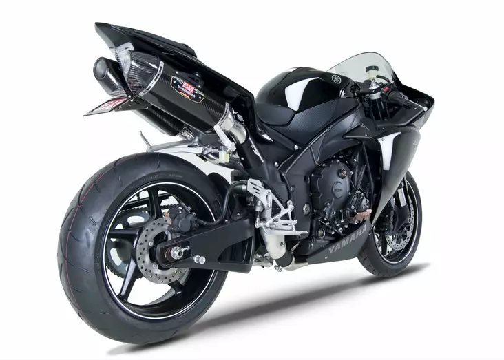 Yoshimura Slip-On Yamaha Yzf-R1 2009-14 Street R-77 So Ss-Cf-Cf Dual - Duell MP varaosat ja tarvikkeet - 113399 - 1