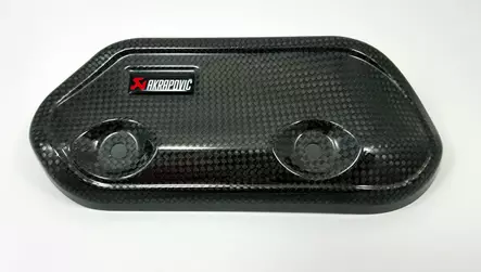 Akrapovic Carbon lämmönsuoja KX250F 2009-/450F 2016-RM-Z250 2010-18/450 2008- - Duell MP varaosat ja tarvikkeet - 67489 - 1