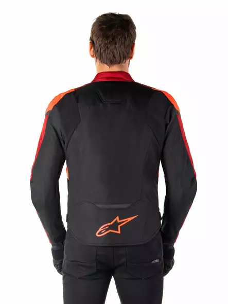 Alpinestars Ajotakki T-Jaws v4 Vedenpitävä Musta/Punainen Fluo, 3XL - Duell ajovarusteet - 42579 - 1