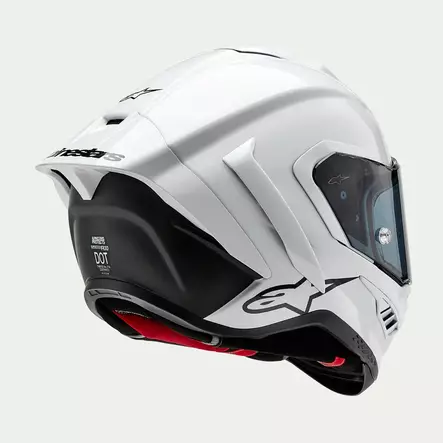 Alpinestars Kypärä Supertech R10 Valkoinen/Mattamusta, L - Duell ajovarusteet - 36619 - 1