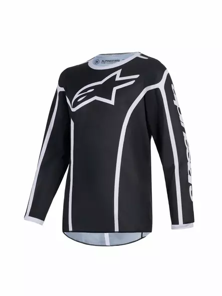Alpinestars Paita Youth Fluid Apex Musta/Harmaa L - Duell ajovarusteet - 42289 - 1