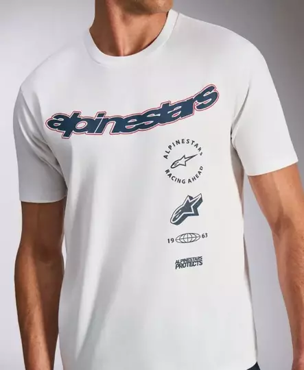 Alpinestars T-Paita Abus SS CSF Valkoinen, 2XL - Duell ajovarusteet - 35259 - 1