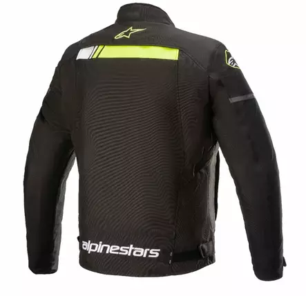 Alpinestars Tekstiilitakki T-SP S Ignition Vedenpitävä Musta/Keltainen fluo M - Duell ajovarusteet - 42969 - 1