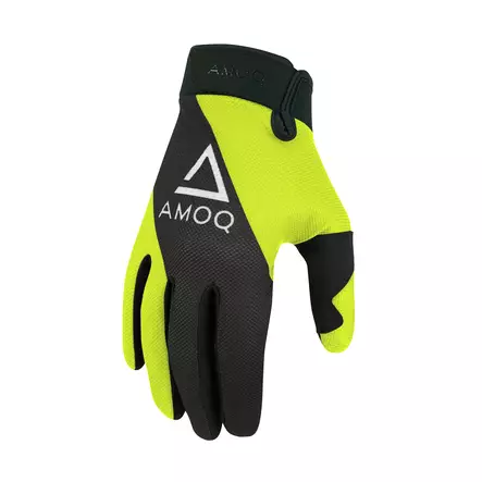 AMOQ Airline Mesh Ajohanskat Musta-HiVis L/10 - Duell ajovarusteet - 52709 - 1