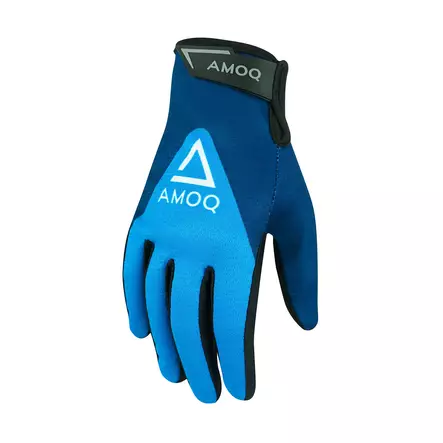 AMOQ Ascent V2 Ajohanskat Tummansininen-Vaaleansininen L/10 - Duell ajovarusteet - 52619 - 1