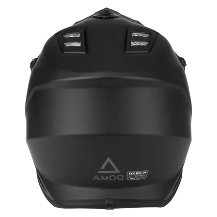 AMOQ Meteor V2 JNR MX kypärä Blackout, YXL (53-54) - Duell ajovarusteet - 140709 - 1