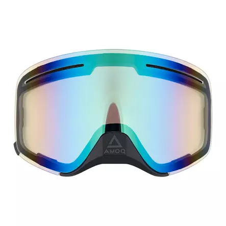 AMOQ Vision Vent+ Tuplalinssi Magnetic (Nenäsuojalla) - Kulta Peili - Duell ajovarusteet - 52669 - 1