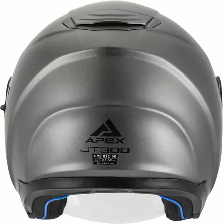 APEX Kypärä JT300 gunmetal matt M - Duell ajovarusteet - 32339 - 1