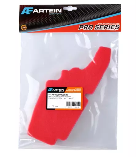 Artein Ilmansuodatin Piaggio Vespa 50-150cc 09- - Duell mopojen varaosat ja tarvikkeet - 114879 - 1