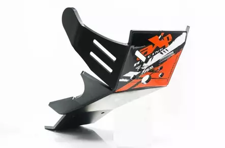 AXP Xtrem HDPE Skid Plate Black KTM/Husqvarna 4-T 16-18 - Duell MP varaosat ja tarvikkeet - 86739 - 1