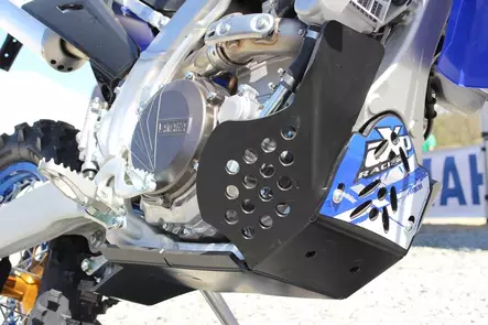 AXP Xtrem HDPE Skid Plate Black Yamaha WR250F 15-19 / WR450F 16-18 - Duell MP varaosat ja tarvikkeet - 86439 - 1